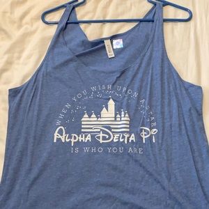 Disney inspired Alpha Delta Pi Bella tank